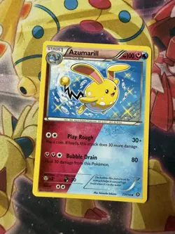 Azumarill 77/114 Uncommon Regular Card XY - Steam Siege Pokemon TCG - Image 1