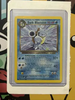Dark Blastoise - 4/110 Legendary Collection Non-Holo Rare Pokemon Trading Card - Image 1