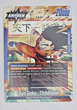 Dragon Ball Super: Fusion World Son Goku: Childhood fb06-025 TCG CCG Card - Image 1