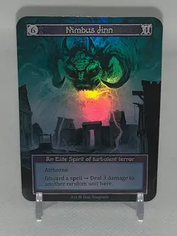Sorcery Contested Realm: Alpha Nimbus Jinn Foil - Image 1