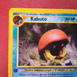 Kabuto 56/75 Neo Discovery Regular First Edition Wotc Pokemon Card LP - Image 4