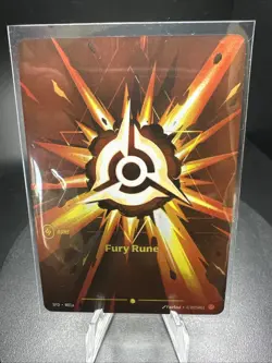 Fury Rune Alt Art English Rune Card - Image 1