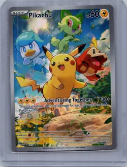 SV: Scarlet & Violet Promo Cards - Pikachu - - 027 - NM - Image 1