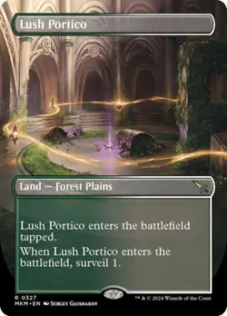 MTG - Lush Portico - Borderless - MKM 327 - Non Foil - NM - Image 1