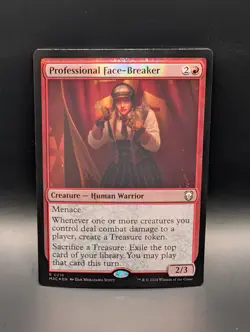 MTG - Professional Face-Breaker - RIPPLE FOIL -Creature (Human Warrior) M3C #216 - Image 1