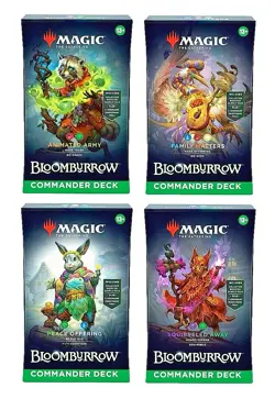 MTG Bloomburrow - Commander Deck Set of 4 - Magic the Gathering - New Sealed - Image 1