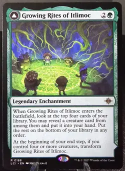 Magic The Gathering Growing Rites of Itlimoc Cradle of the Sun Ixalan 191/279 - Image 1
