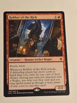 Robber Of The Rich X1 ELD MTG 138/269 M Throne Of Eldraine - Image 1