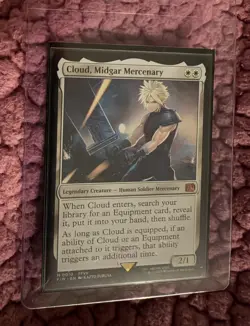 Magic: The Gathering Cloud, Midgar Mercenary - FINAL FANTASY (FIN) (10) - Image 1