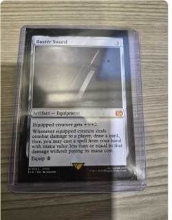 Magic The Gathering Buster Sword - Image 1