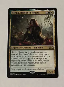 MTG Yenna, Redtooth Regent - Wilds of Eldraine NM - Image 1