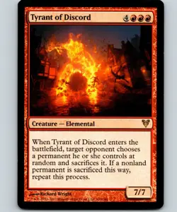Tyrant of Discord - LP - MTG - Image 1