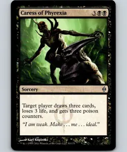 Commander: Phyrexia: All Will Be One - Caress of Phyrexia - LP - Normal - MTG - - Image 1
