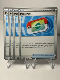 4x Poke Pad 081/088 Perfect Order Pokemon Playset - Image 1