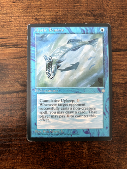 Magic the Gathering - Ice Age Mystic Remora 87 Common 1995 - Image 1