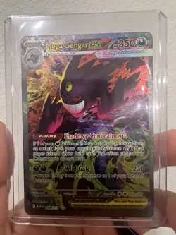 Mega Gengar ex 284/217 SIR Secret Rare Pokemon Ascended Heroes MINT Pack Fresh - Image 1