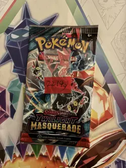 (VERY HEAVY) 22.14g Pokemon TCG Twilight Masquerade Booster Pack (SEALED)✅ - Image 2