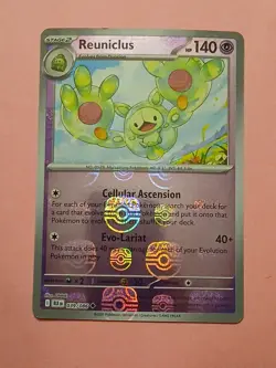 Pokemon Scarlet & Violet Black Bolt Reuniclus 039/086 Reverse Masterball Pattern - Image 1