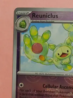 Pokemon Scarlet & Violet Black Bolt Reuniclus 039/086 Reverse Masterball Pattern - Image 2