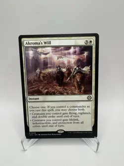 Akroma's Will Commander: the Lost Caverns of Ixalan Regular - Image 1