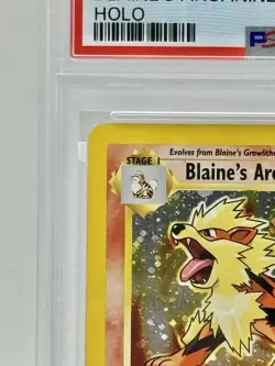 2000 POKEMON GYM CHALLENGE 1BLAINE'S ARCANINE HOLO - Image 3