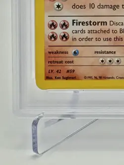 2000 POKEMON GYM CHALLENGE 1BLAINE'S ARCANINE HOLO - Image 4