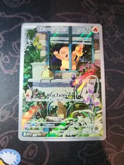 Charmander 044 Promo Pokemon TCG Obsidian Flames Illustration Rare NM - Image 1