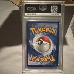 Pokemon TCG Pikachu Holo Black Star Promo 012 Electric Basic 50 HP PSA 7 2003 - Image 2