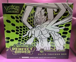 Pokemon Center Exclusive Elite Trainer Box Mega Evolution Perfect Order ETB - Image 1