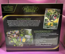 Pokemon Center Exclusive Elite Trainer Box Mega Evolution Perfect Order ETB - Image 2