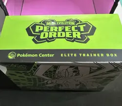 Pokemon Center Exclusive Elite Trainer Box Mega Evolution Perfect Order ETB - Image 3