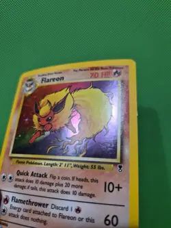 Pokemon TCG Flareon 10/110 Legendary Collection Holo LP - Image 3