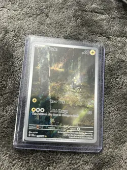 Pokemon TCG Blitzle 195/182 SV04: Paradox Rift Holo Illustration Rare - Image 2
