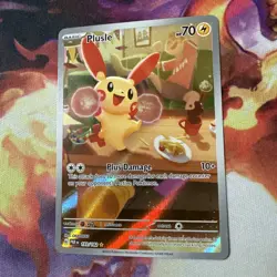2023 Pokemon Gaming SV Paradox Rift Plusle #193/182 - Image 1