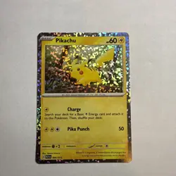 PIKACHU - McDonald's Promo 002/015 M24 EN 2024 Happy Meal Holo Foil Pokemon 2025 - Image 1