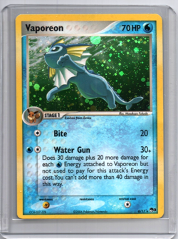 Pokemon -Vaporeon - #6/17 - POP Series 3 - Holo Rare - 2006 - NM - Image 1