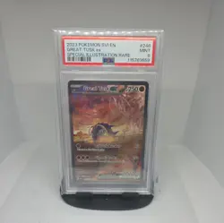 Pokemon Great Tusk EX # 246/198 SIR 2023 Scarlet & Violet PSA 9 MINT - Image 1