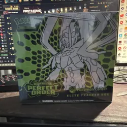 Pokemon Center Perfect Order Elite Trainer Box Mega Evolution Zygarde Sealed - Image 1