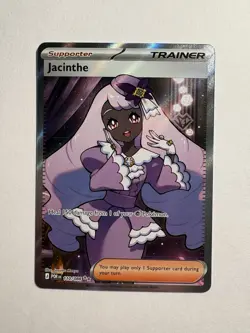 Pokemon TCG Perfect Order Jacinthe Full Art Trainer Holo 110/088 NM - Image 1