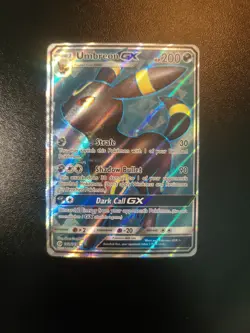 Pokemon TCG Umbreon GX (Full Art) 142/149 SM Base Set Holo Ultra Rare NM - Image 1