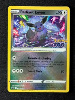 2022 Pokemon RADIANT EEVEE #SWSH230 Sword & Shield Radiant Eevee English (C) - Image 1