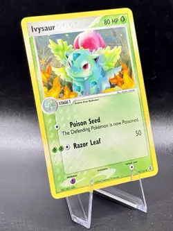 Ivysaur 35/112 Reverse Holo Pokemon EX FireRed & LeafGreen 2004 Vintage NM/LP - Image 1
