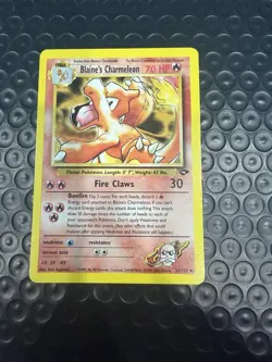 Blaine's Charmeleon 31/132 Gym Challenge Regular Uncommon Pokemon NM - Image 1