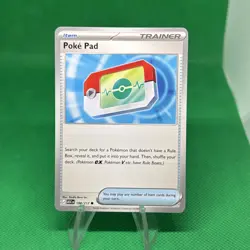 Poke Pad 198/217 Ascended Heroes Pokemon Trainer Mint/NM - Image 1