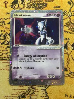 Pokemon Mewtwo ex - EX Ruby & Sapphire 101/109 Ultra Rare Holo 100 VLP - Image 1