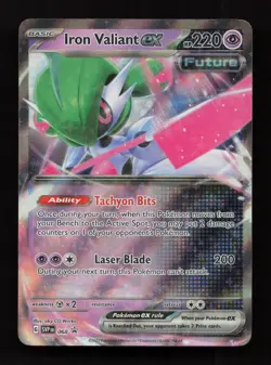 Iron Valiant ex 068 Promo Scarlet & Violet Pokemon Near Mint - Image 1
