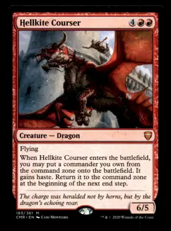 MTG Hellkite Courser LP Light Play Commander Legends [2586] - Image 1