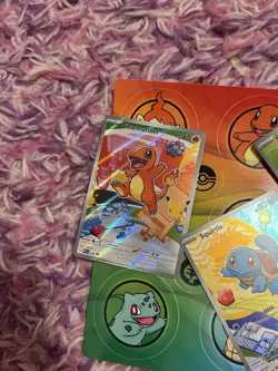 Pokemon TCG first partner Charmander, Squirtle, Bulbasaur - Image 2