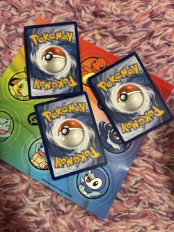 Pokemon TCG first partner Charmander, Squirtle, Bulbasaur - Image 5