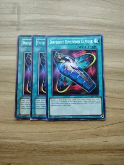 Yu-Gi-Oh! - Different Dimension Capsule 3X - Full Playset - Image 1